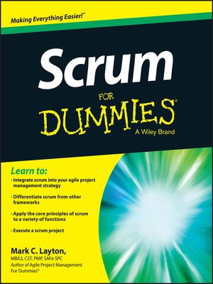 cover image of Scrum For Dummies